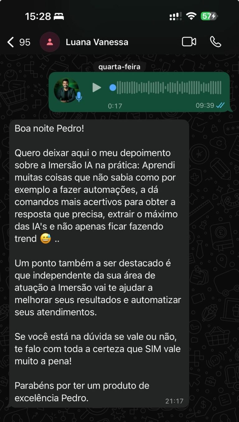 Depoimento Luana Renda Extra